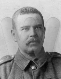 Harry Tunnacliffe portrait in KOYLI uniform WWI