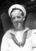 Fred Slater in RN uniform in WWII